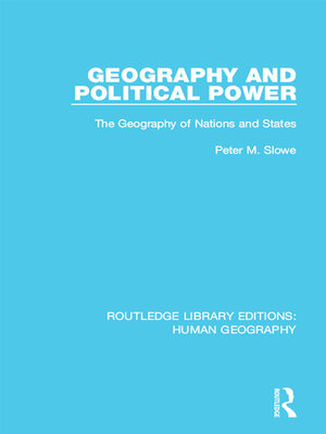 cover image of Geography and Political Power
